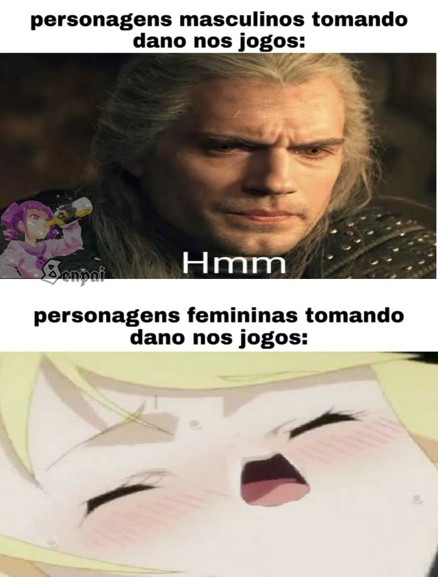 Personagens masculinos versão feminina