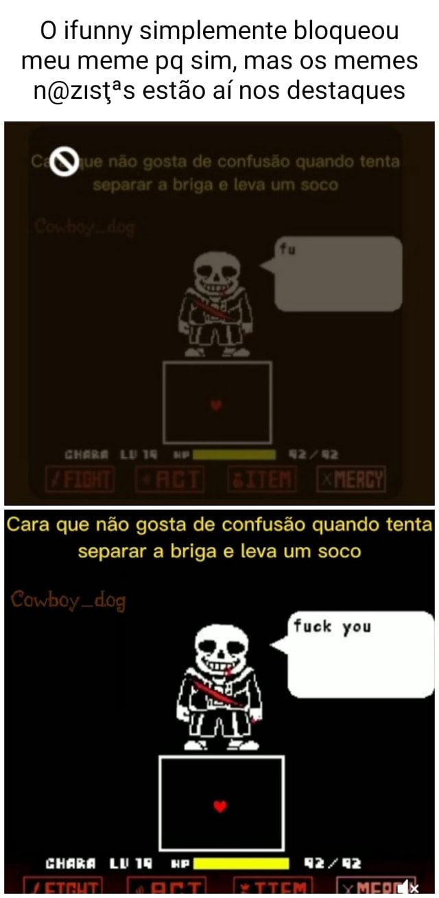 AMIGO DE VERDADE NÃO SEPARA UMA BRIGA - iFunny Brazil