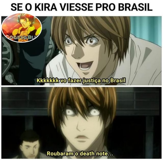 Death Note- NW (NN s, Se o Kira do anime visse o filme da netflix, com  certeza colocaria o proprio nome no caderno - iFunny Brazil