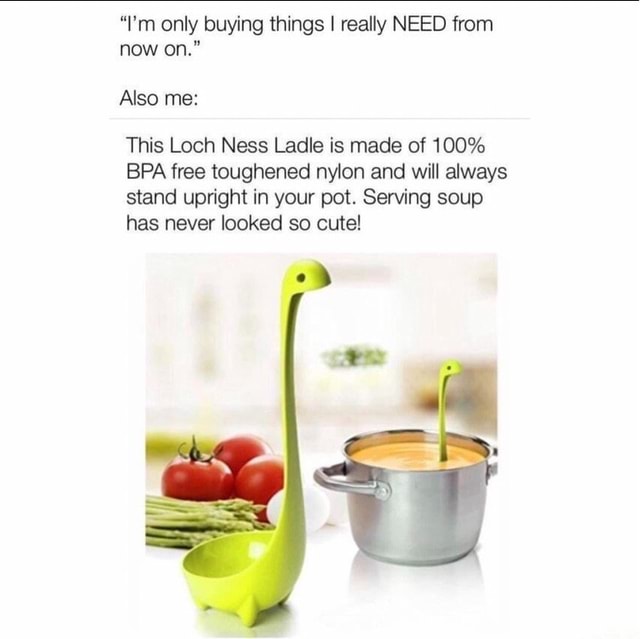 Adorable Loch Ness Ladle