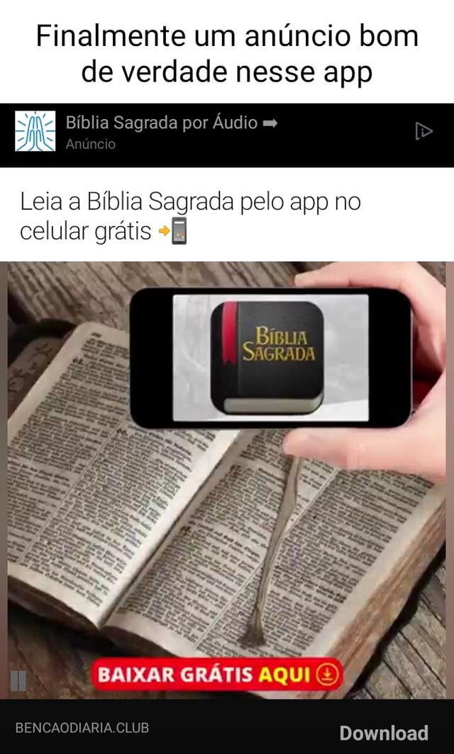 Bíblia X Celular