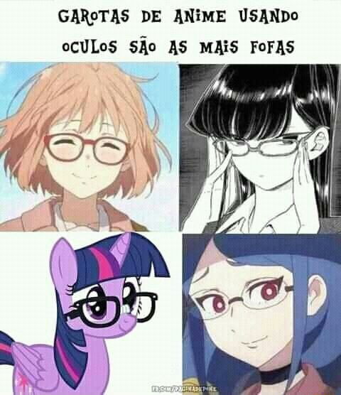 Anime Memes Br - Eu acho que é o de óculos e Blusa verde