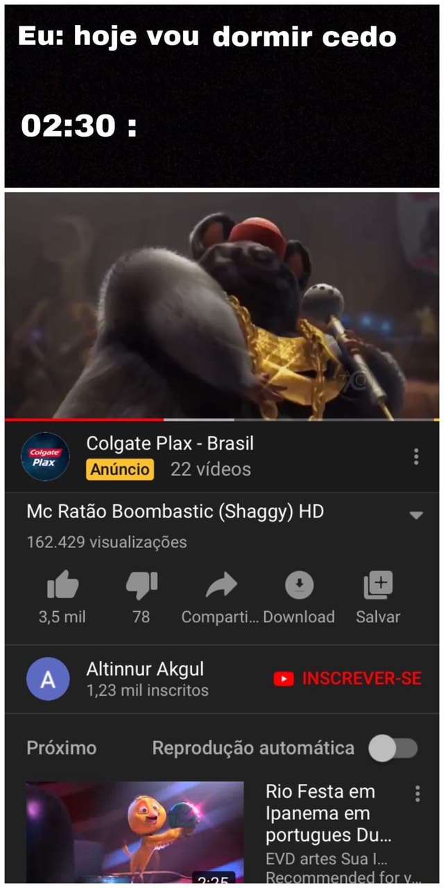 Mc Ratão Boombastic (Shaggy) HD 