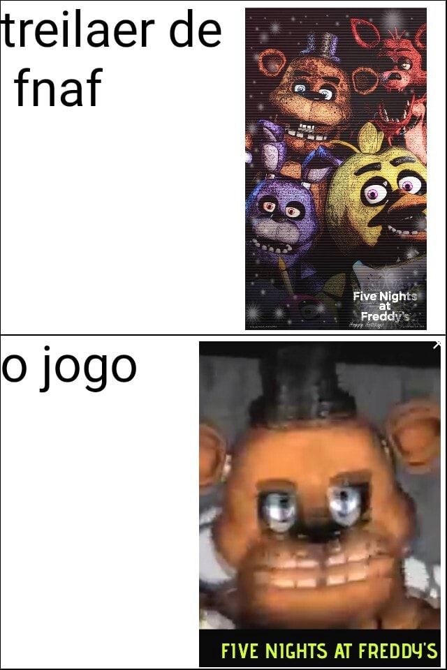 Personagen confirmado no filme do fnaf AT FREDDY'S - iFunny Brazil