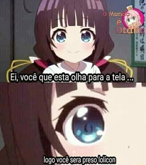 QUANDO A POLÍCIA FALA QUE VOCÊ PODE SER PRESO POR SER LOLICON ir