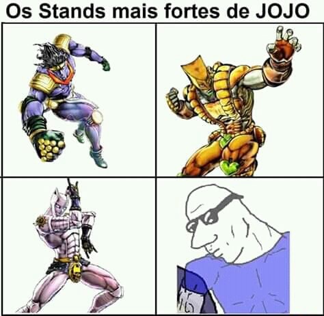 os stands mais fortes de jojo! 