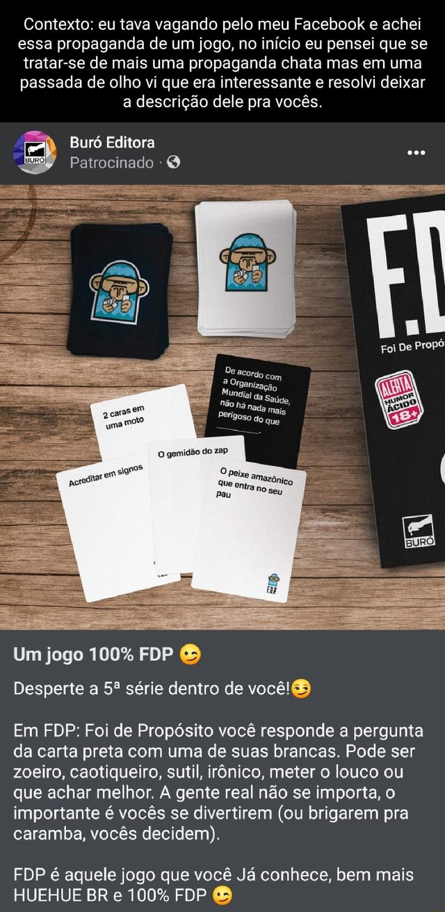 FDP - FOI DE PROPOSITO, Buró