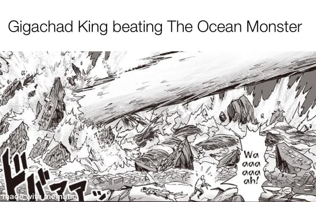 Gigachad King beating The Ocean Monster - iFunny Brazil