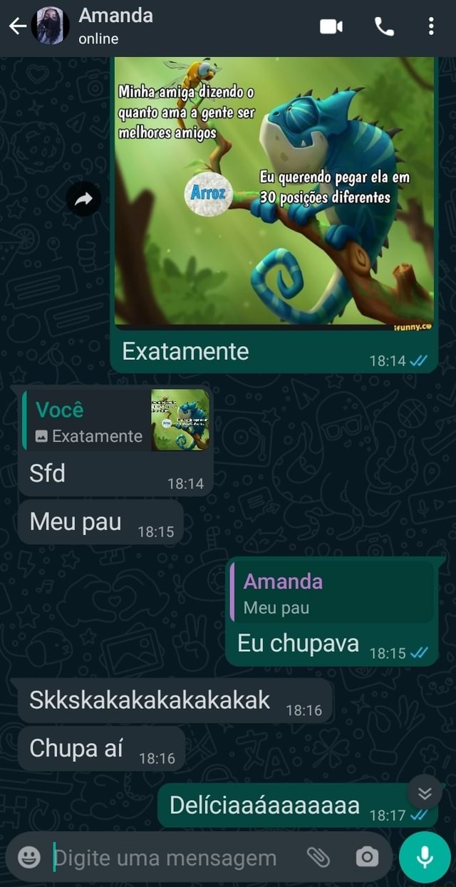 Amanda online (quanto, quanto melhores amigos Eu querendo pegar ela em 30  posições diferentes izendoo Exatamente Você & Exatamente Sfd Meu pau Amanda Meu  pau Eu chupava Skkskakakakakakakak Chupa aí Delíciaadaaaaaaa Pigite