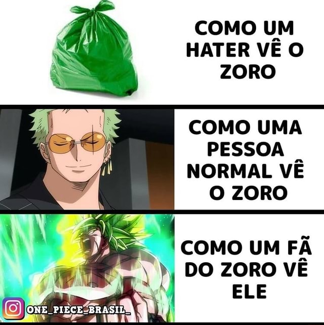 Estilo Mangá] O Zoro sola - One Piece 