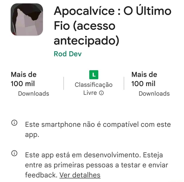 Apocalvíce : O Último Fio – Apps no Google Play