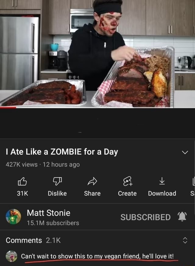 zombie matt ate