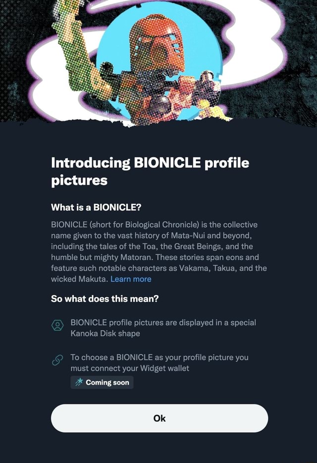 Define bionicle online