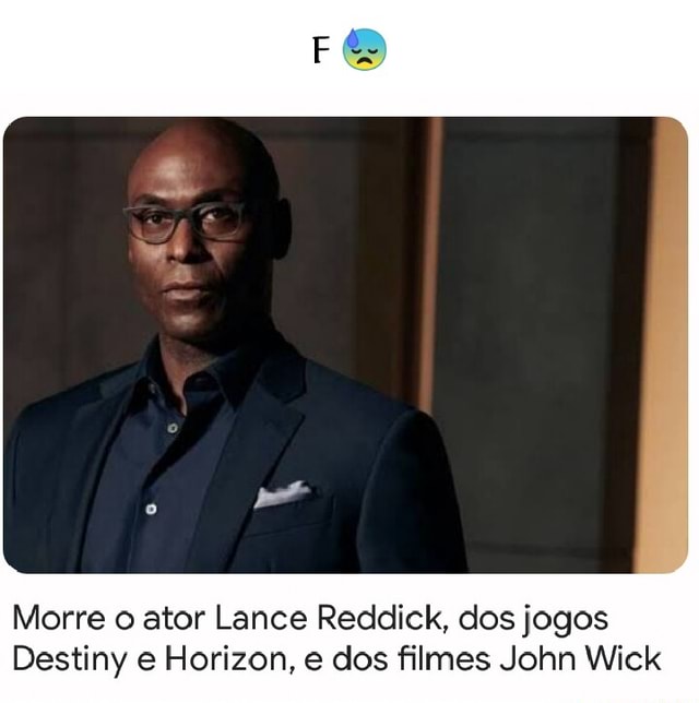 Ator Lance Reddick morre dias antes de estreia de novo filme