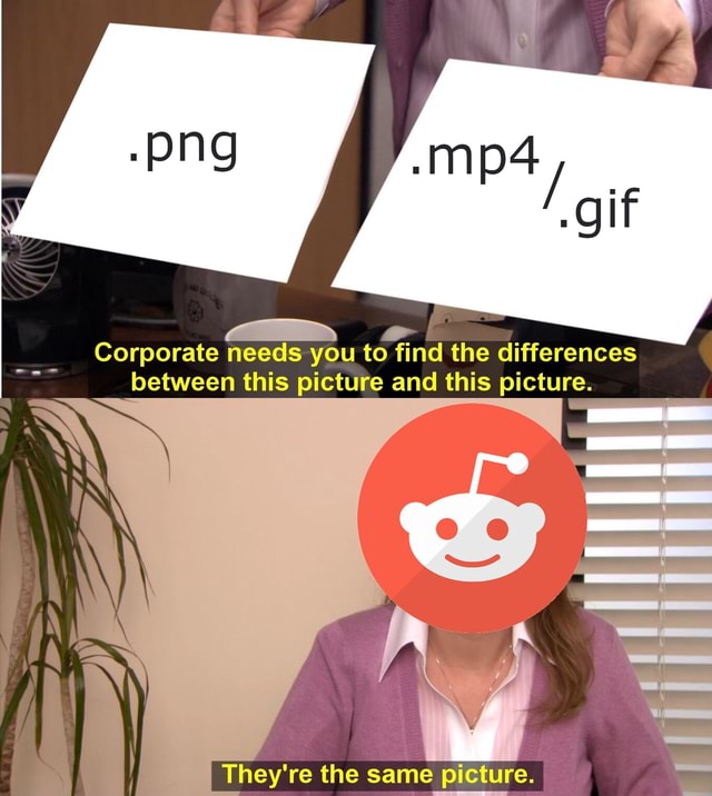Gif ss Corporate needs you to find the differences between this picture