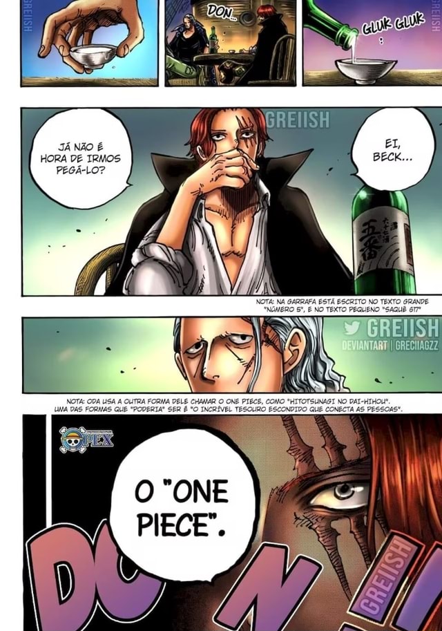 🤣🤣 QUE ISSO GLOBO? OLHA O QUE FALARAM SOBRE ODA E ONE PIECE