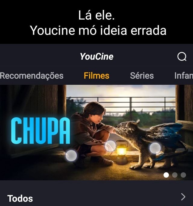 Recomendações de Aplicativo pelo YouCine