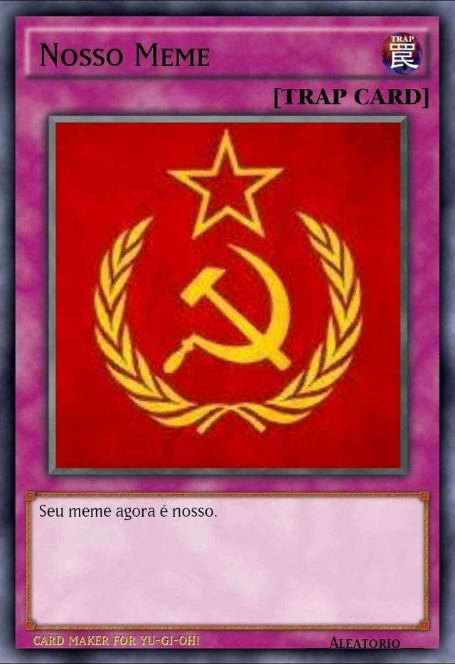 Meu Cardgame, o Battle Memes Brasil, um jogo baseado em memes, com  elementos de uno e yu-gi-oh : r/gamesEcultura