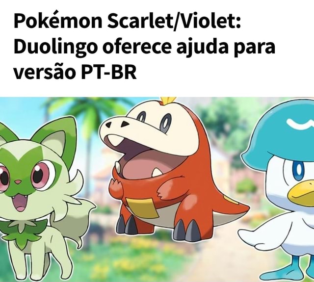 Pokémon Scarlet/Violet: Duolingo oferece ajuda para versão PT-BR