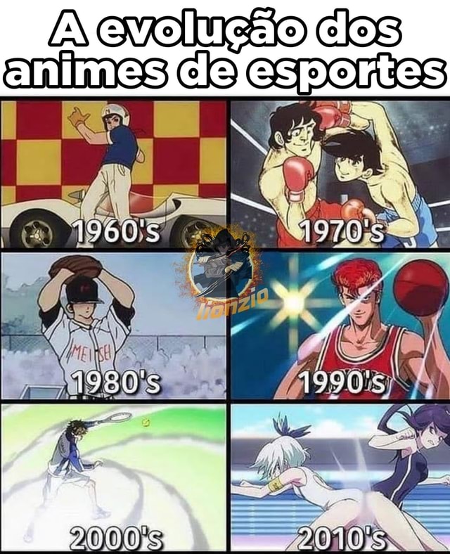 Cultura Otaku / TOP 10 Os 15 melhores animes de esporte para você assistir  - iFunny Brazil