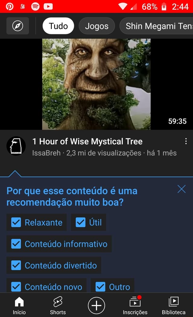 68% (9) Jogos Shin Megami Ten 1 Hour of Wise Mystical Tree