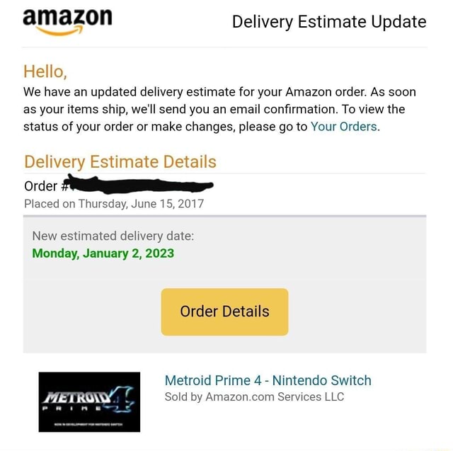 It says '2-day Shipping' but has an estimated delivery in December. Which  is it? : r/prime