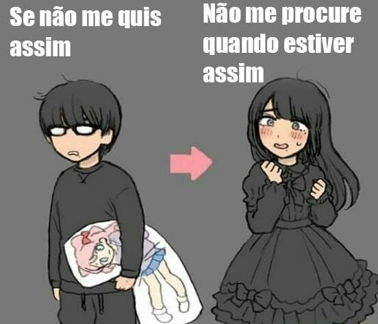 Mas eu não quero ser eu, eu quero ser o anão femboy 😡 : r/jovemnerd