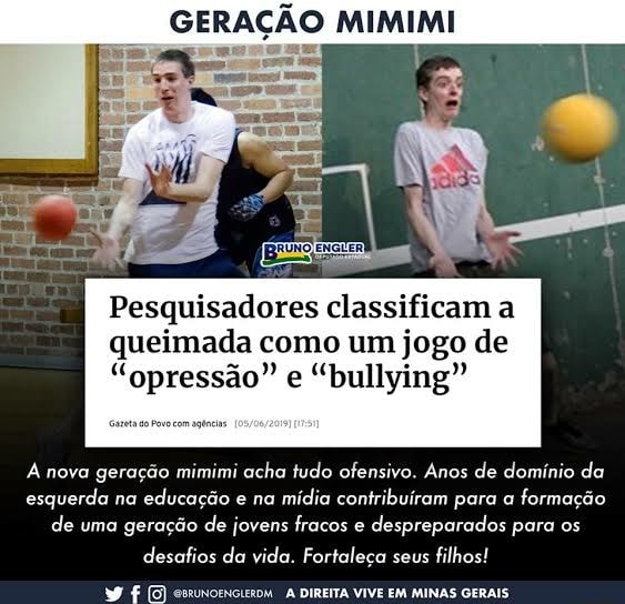 Queimada é um jogo de opressão e bullying, dizem pesquisadores