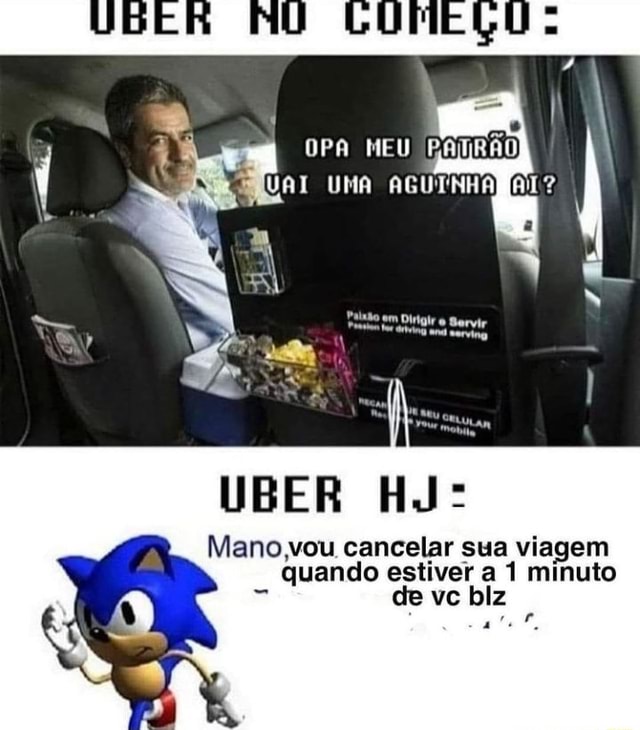 O motorista do Uber: ei mano, você sabe qual time joga hoje? Eu no banco  de trás: - iFunny Brazil