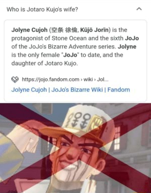 Jolyne Cujoh, JoJo's Bizarre Wiki, Fandom