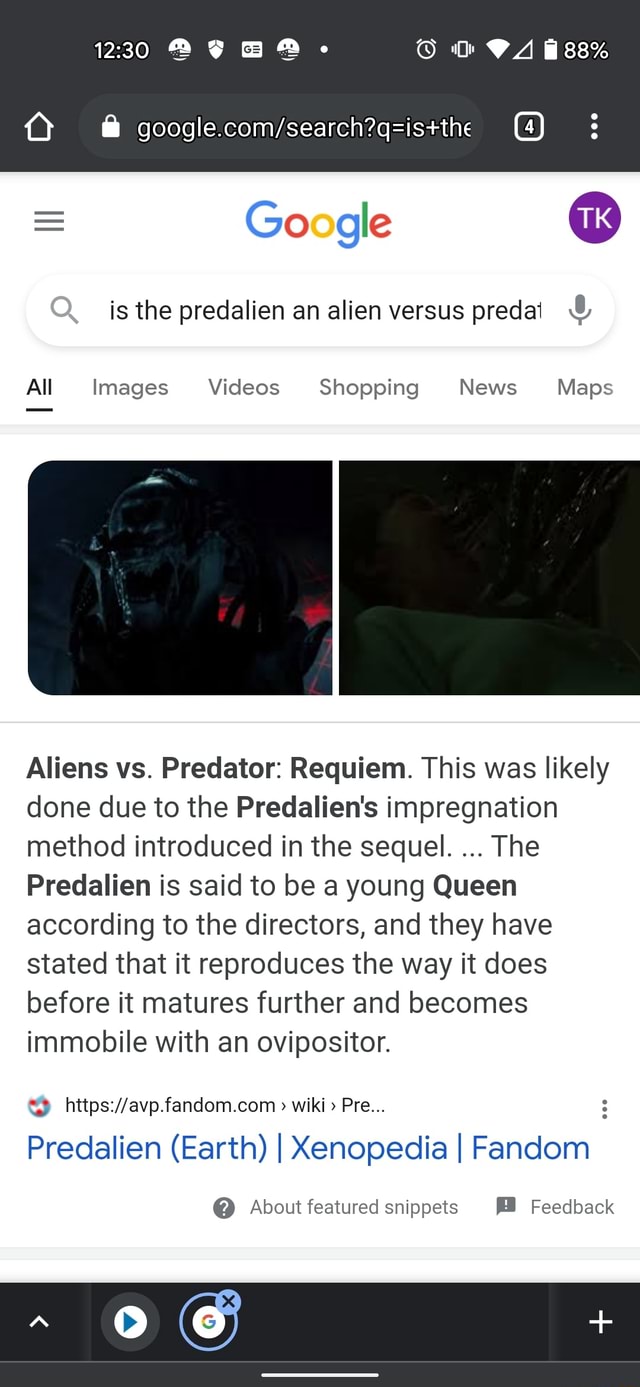 Aliens vs. Predator: Requiem (video game), Xenopedia