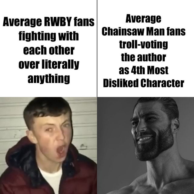 GİGACHAD MEME TEMPLATE / AVERAGE FAN VS AVERAGE ENJOYER (FULL HD) on Make a  GIF