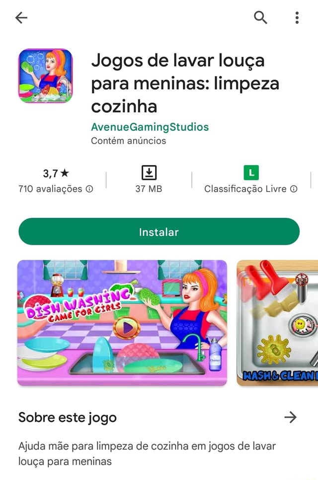 Culinária: Jogo para meninas – Apps no Google Play