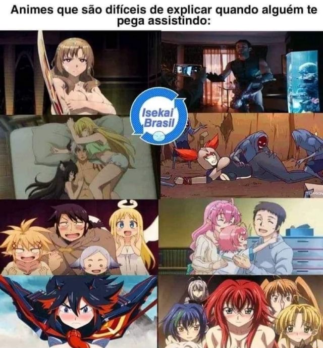 Animes que são difíceis de explicar se alguém ver você assistindo! - iFunny  Brazil