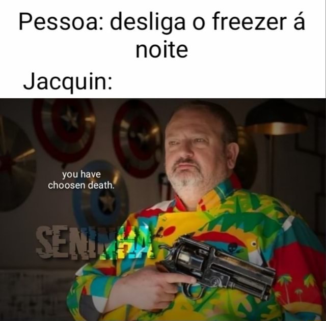 JACQUIN COMENTA O CASO DO FREEZER DESLIGADO