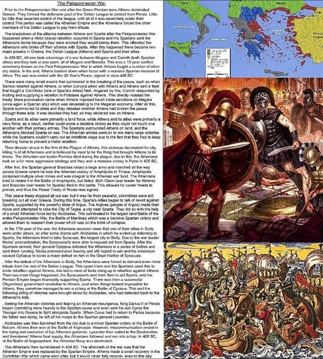 Athens vs. Sparta: The War for Greece (A Peloponnesian War Battle Game)