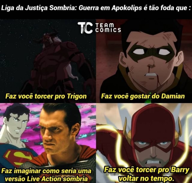 Liga da Justiça Sombria: Guerra de Apokolips filme