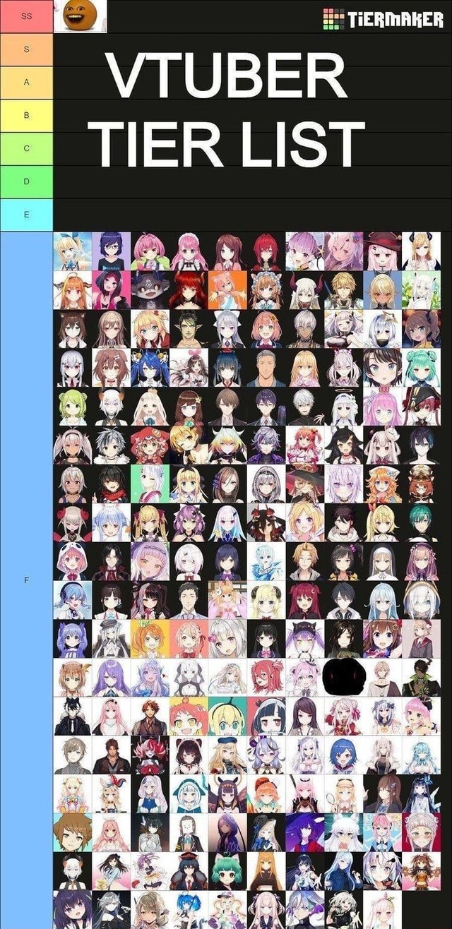 Create a POVCOM's Anime Mania Tier List - TierMaker