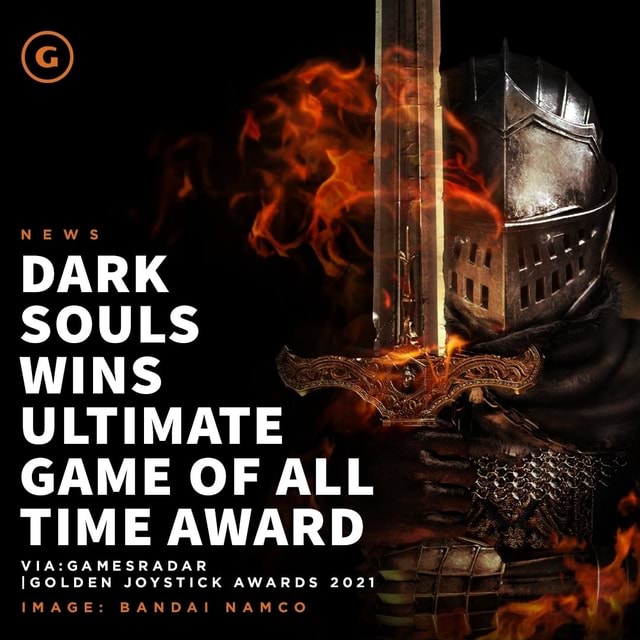 Dark Souls Named Ultimate Game of All Time - Golden Joystick Awards 