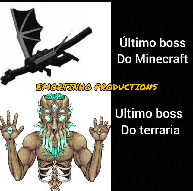 Todos Boss mini Boss do Terraria - Todos o Boss e mini Boss do Terraria -  iFunny Brazil