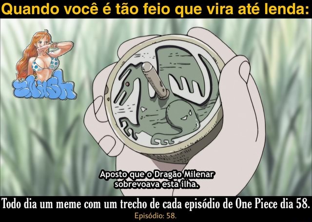 dragão milenar one piece