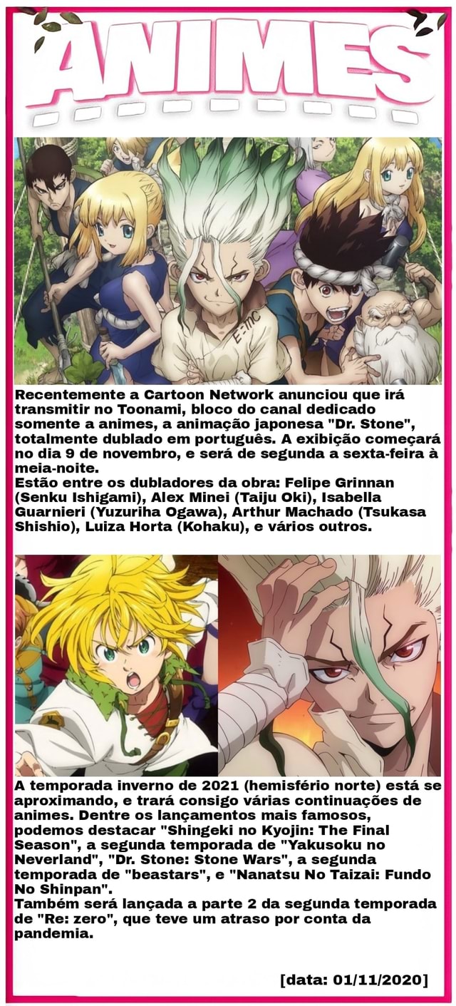 Nanatsu no Taizai dublado