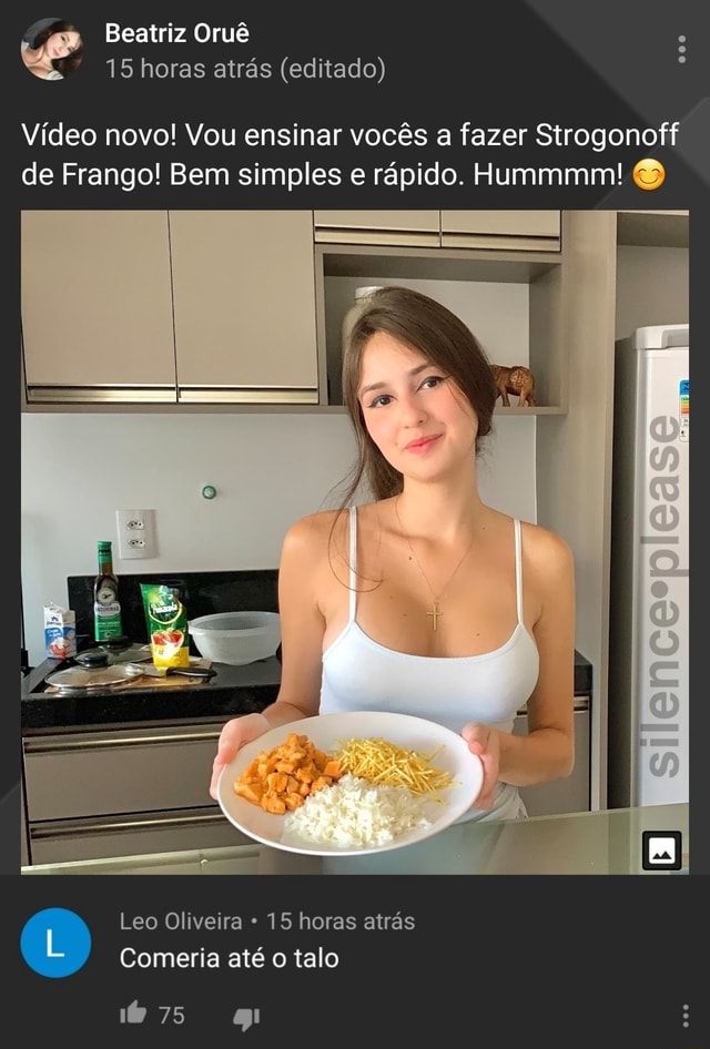 V deo novo Vou ensinar voc s a fazer Strogonoff de Frango Bem