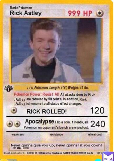 Pokemon Rick roll 49