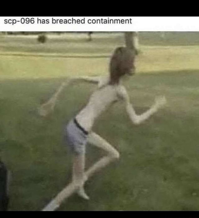 SCP 096 has breached containment, I repeat, SCP 096 has breached