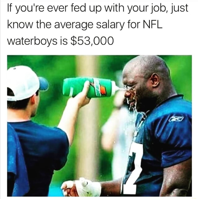 How much do NFL waterboys get paid?