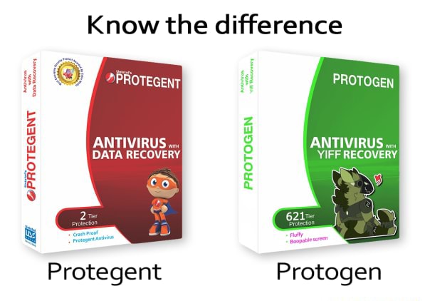 PROTEGENT Know the difference PROTOGEN ANTIVIRUS ANTIVIRUS YIFF