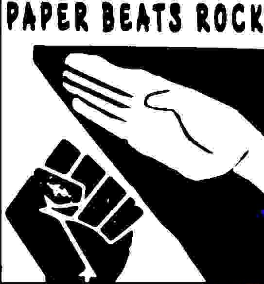 PAPER BEATS ROCK iFunny Brazil
