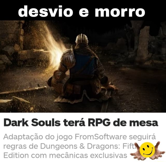 Dark Souls terá RPG de mesa