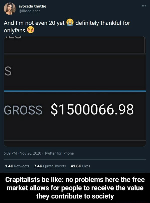 Avocado thottie @lildedjanet And I'm not even 20 yet definitely